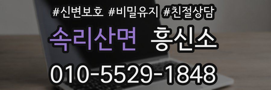 속리산면 흥신소