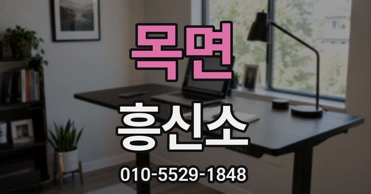 목면 흥신소