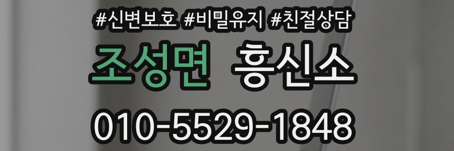 조성면 흥신소