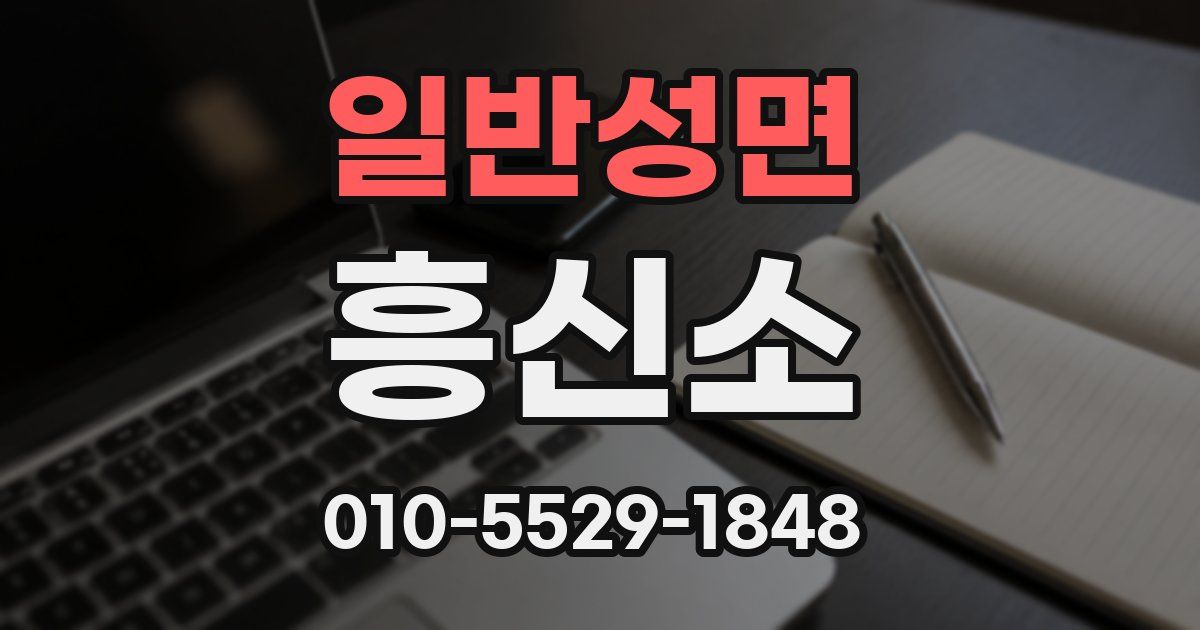 일반성면 흥신소