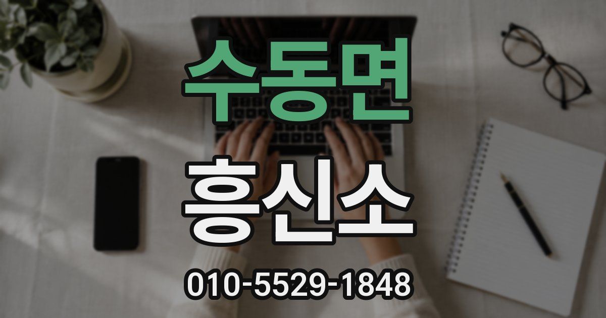 수동면 흥신소