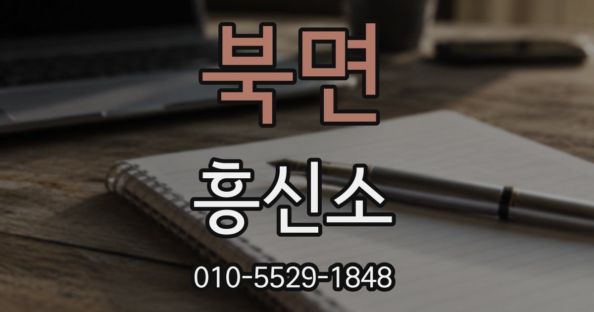 북면 흥신소