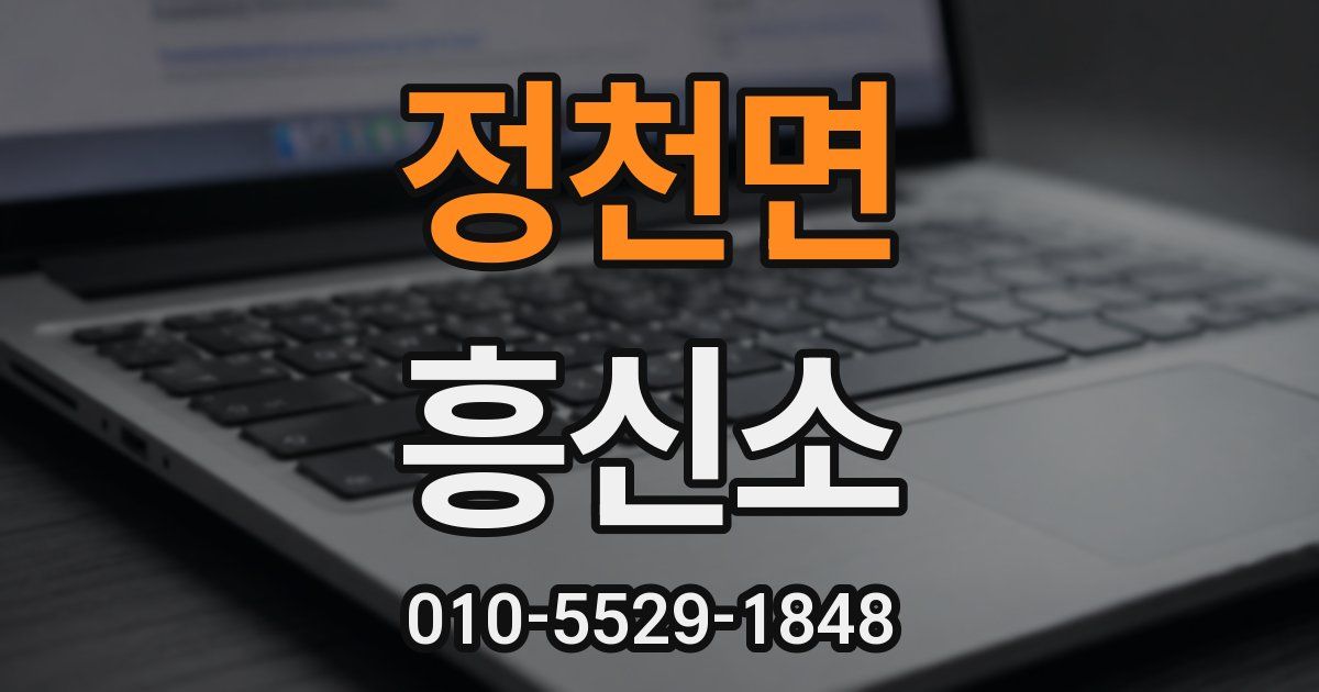 정천면 흥신소