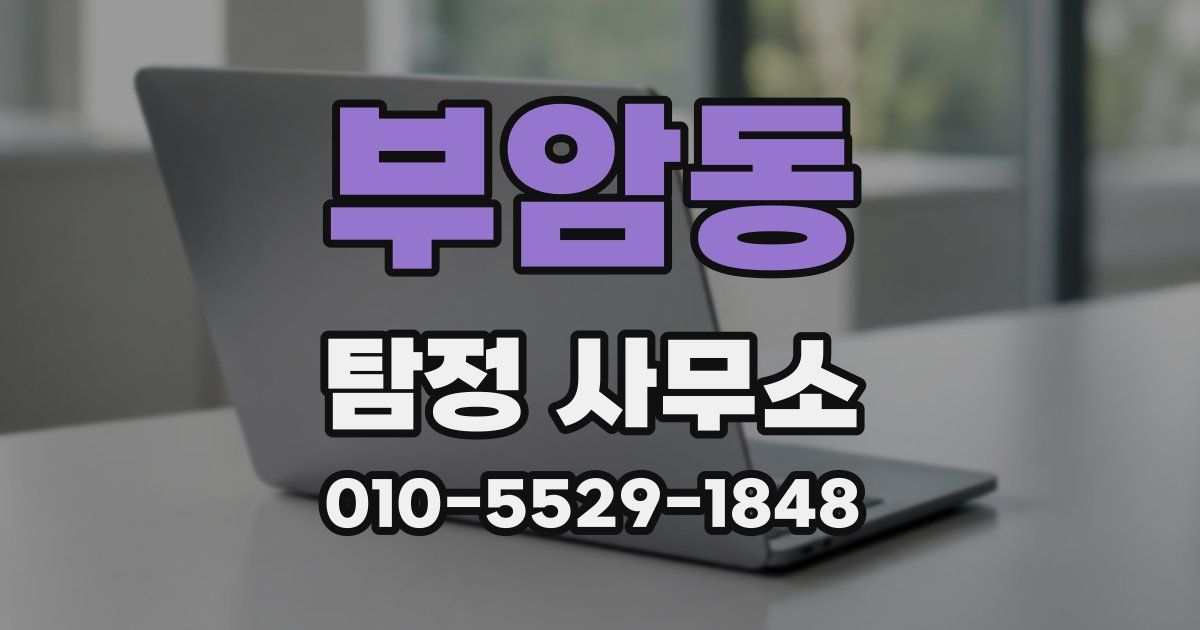 부암동 탐정 사무소
