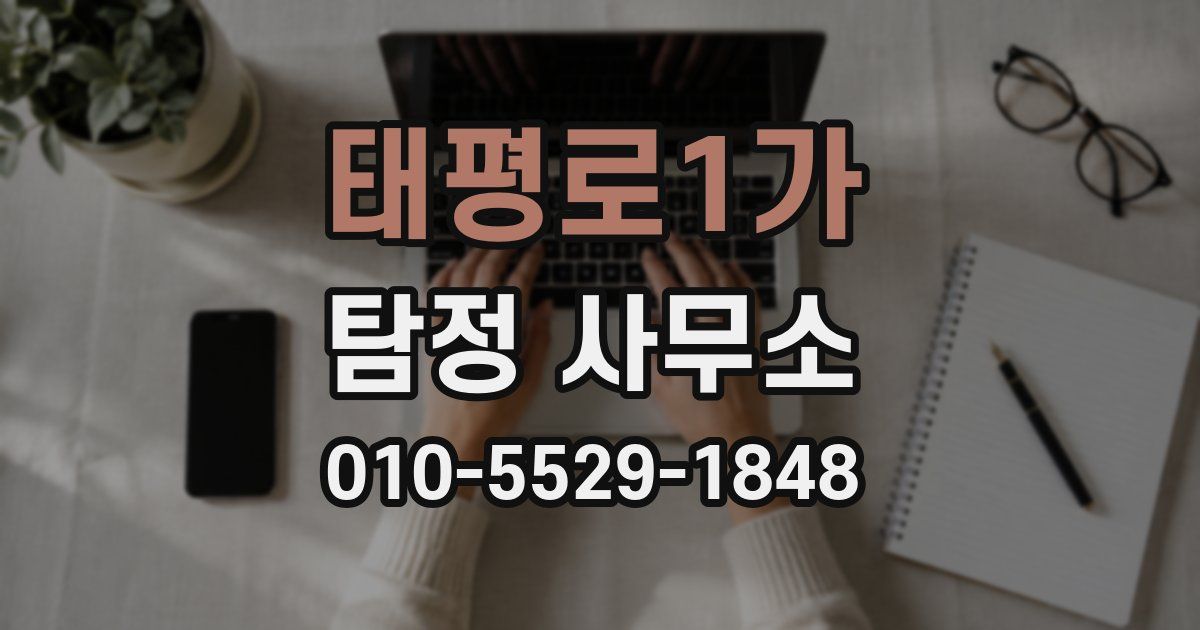 태평로1가 탐정 사무소