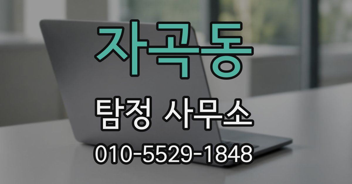 자곡동 탐정 사무소