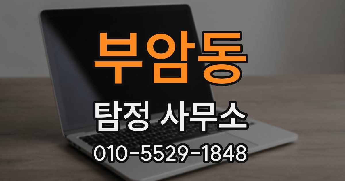 부암동 탐정 사무소