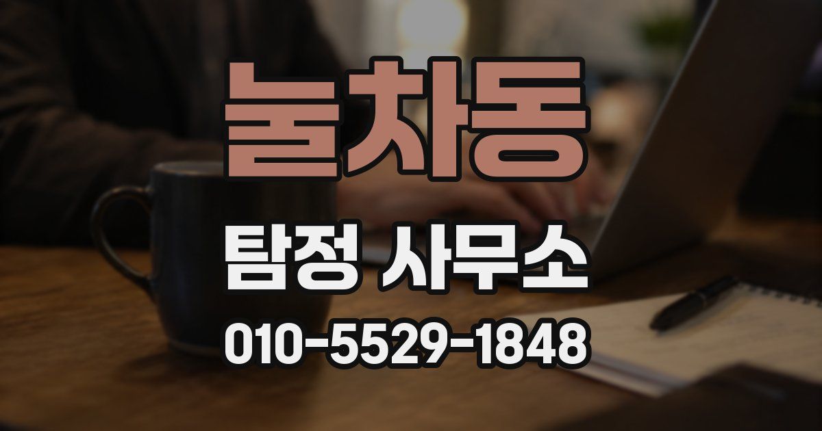 눌차동 탐정 사무소
