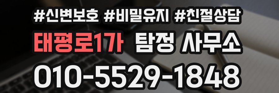태평로1가 탐정 사무소