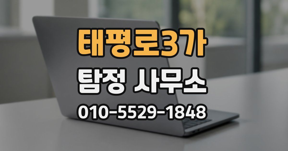 태평로3가 탐정 사무소