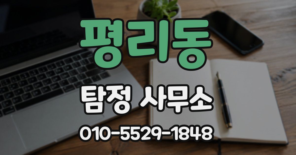 평리동 탐정 사무소