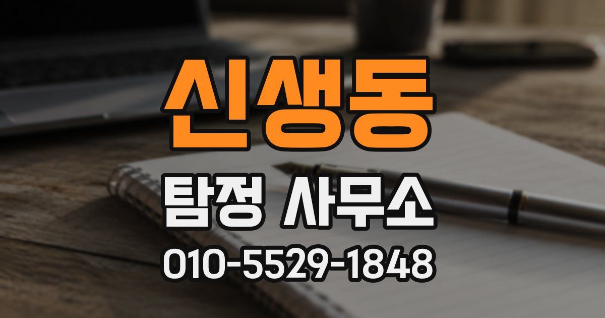 신생동 탐정 사무소