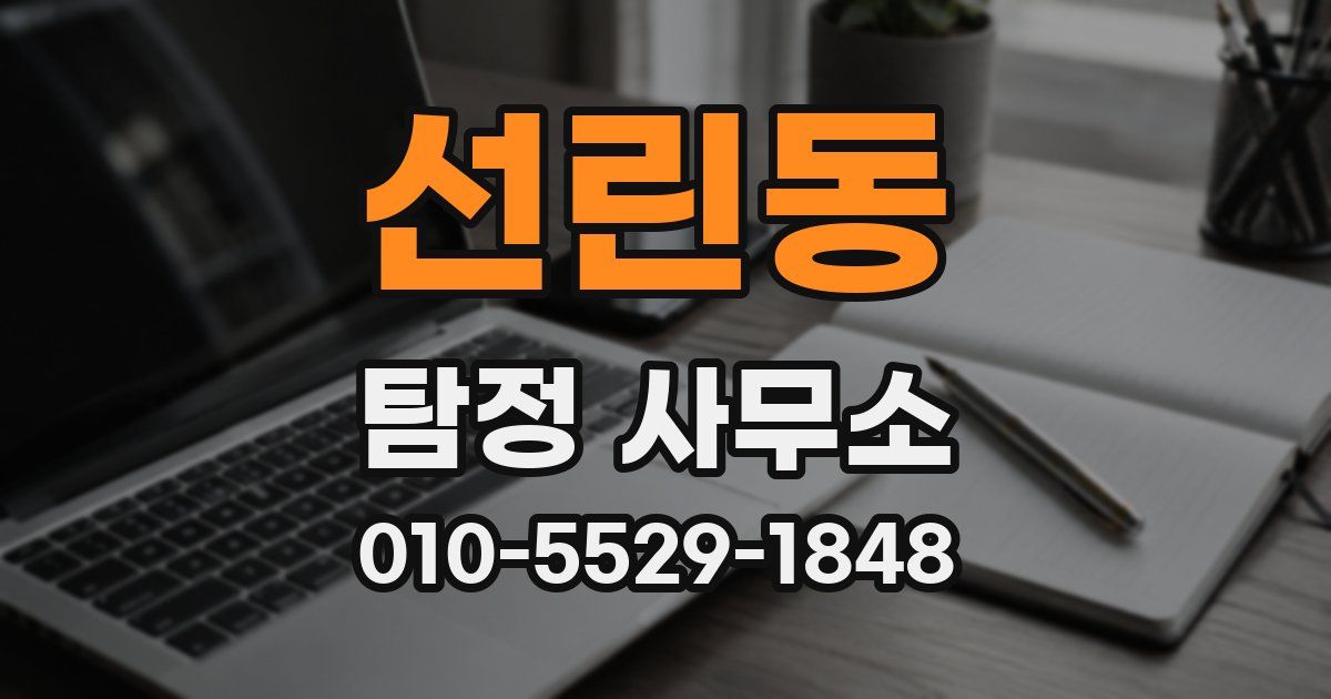 선린동 탐정 사무소