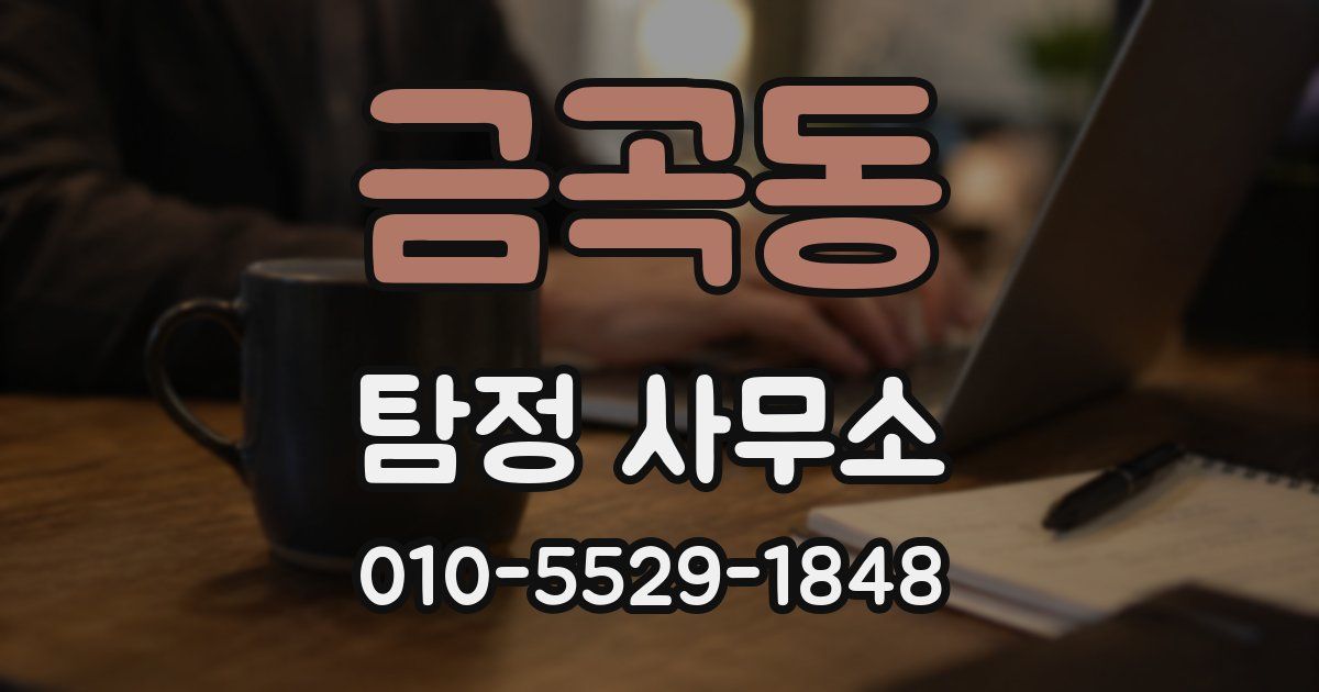 금곡동 탐정 사무소