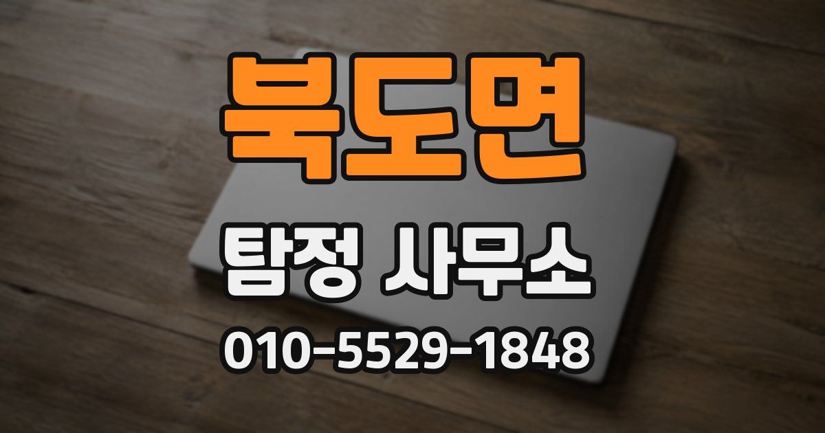 북도면 탐정 사무소