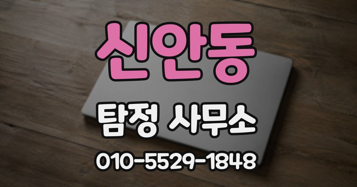 신안동 탐정 사무소