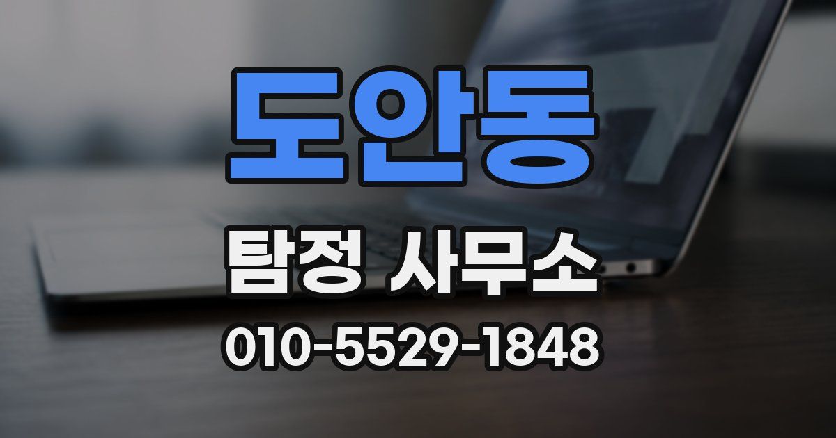 도안동 탐정 사무소