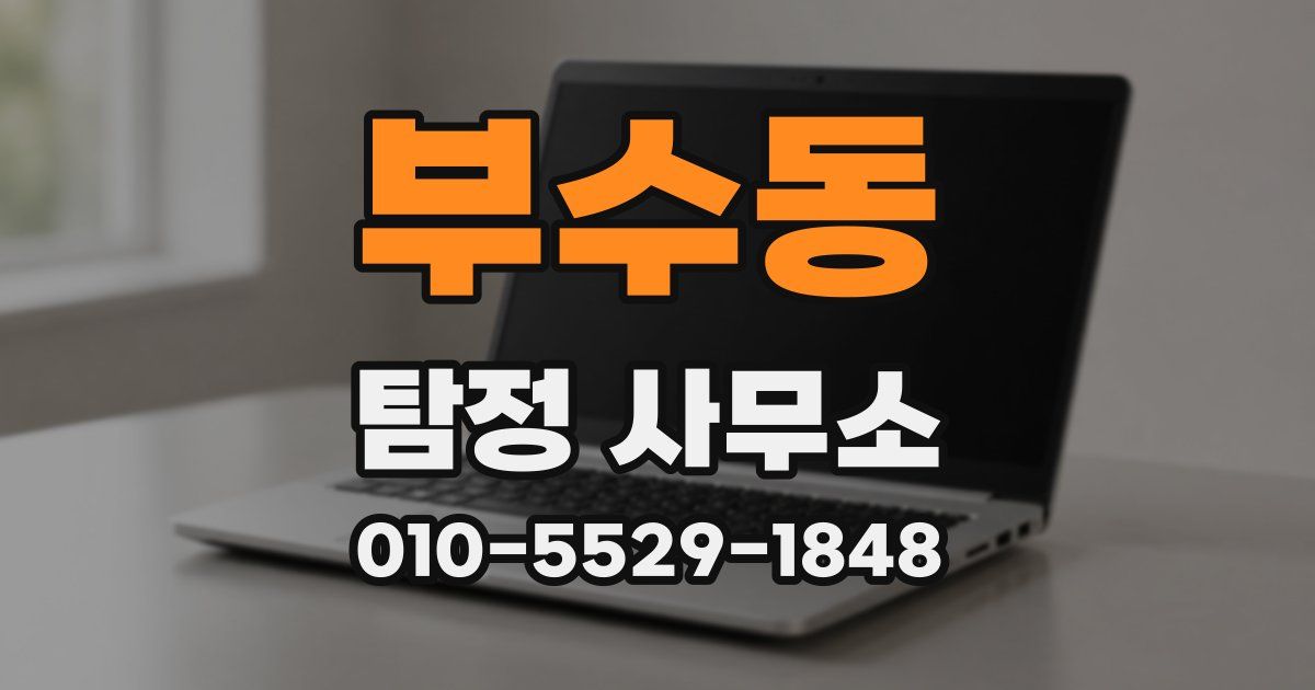부수동 탐정 사무소