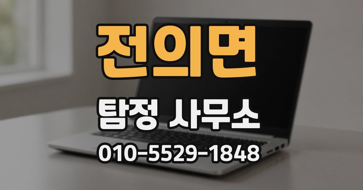 전의면 탐정 사무소