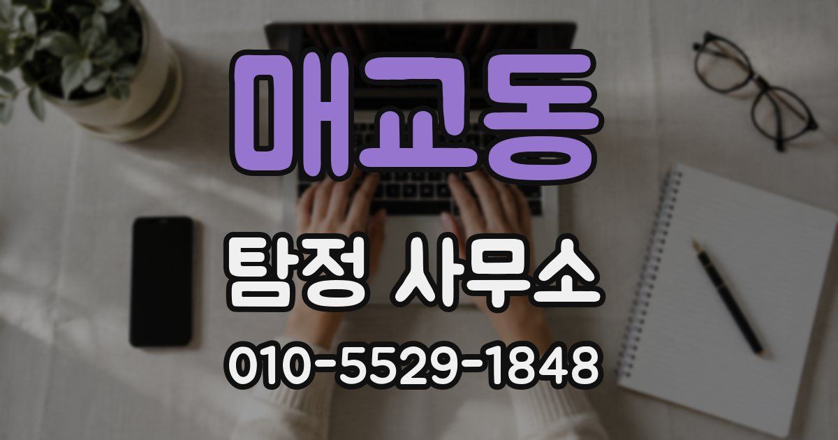 매교동 탐정 사무소
