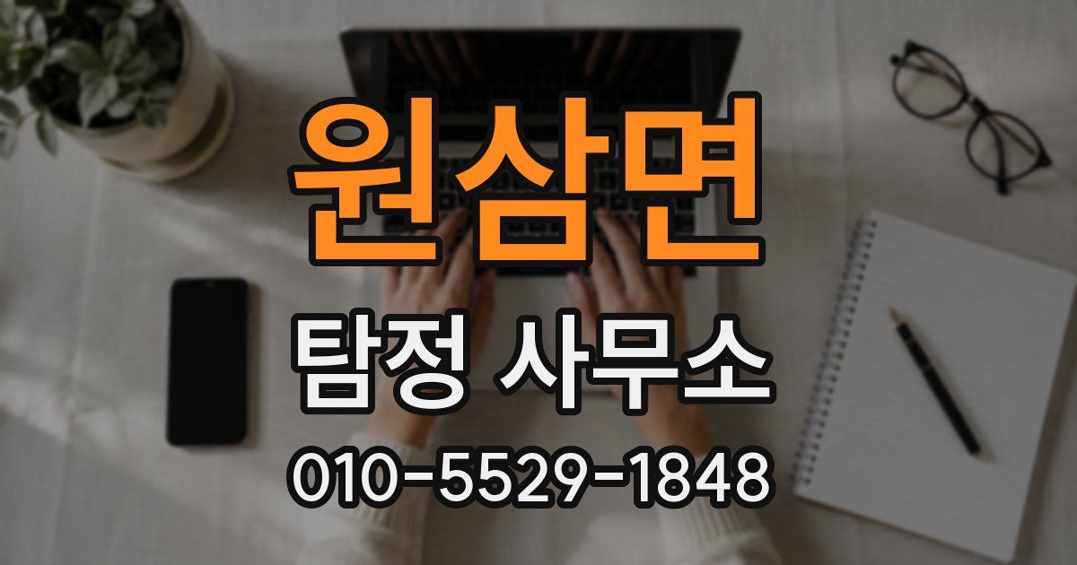원삼면 탐정 사무소