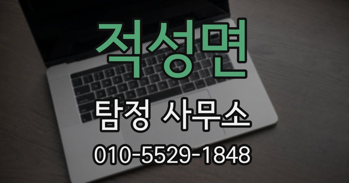 적성면 탐정 사무소
