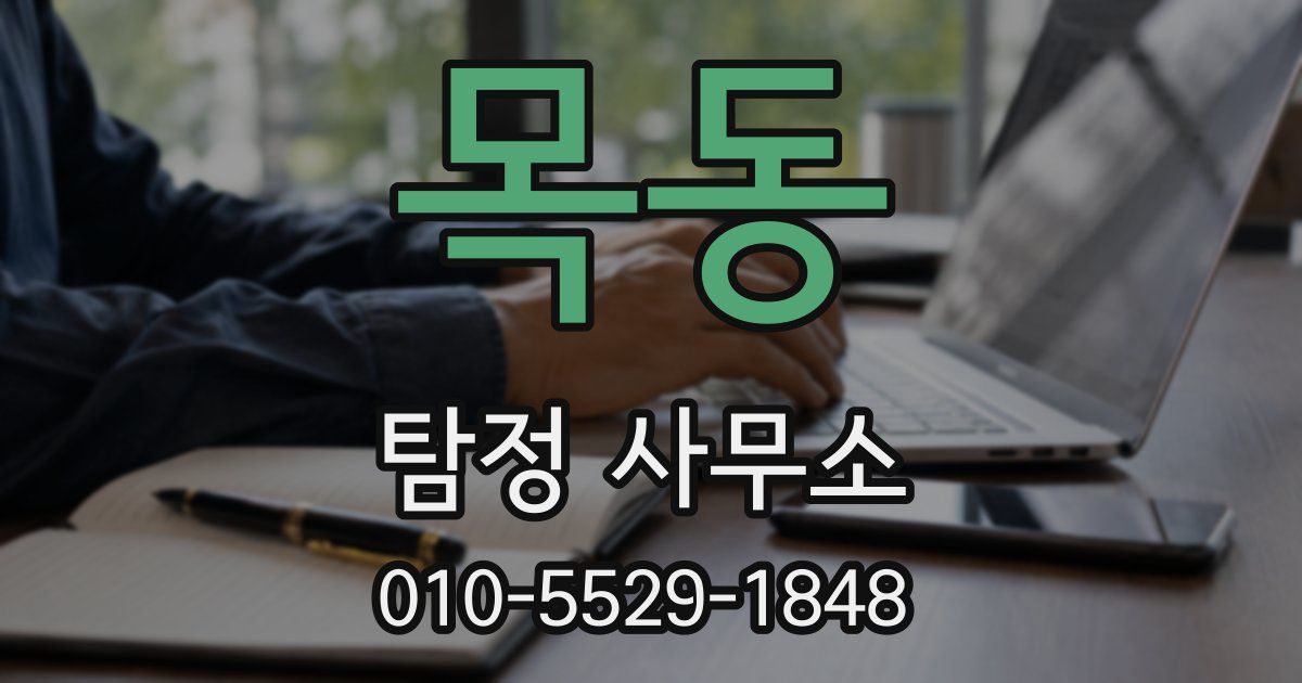 목동 탐정 사무소