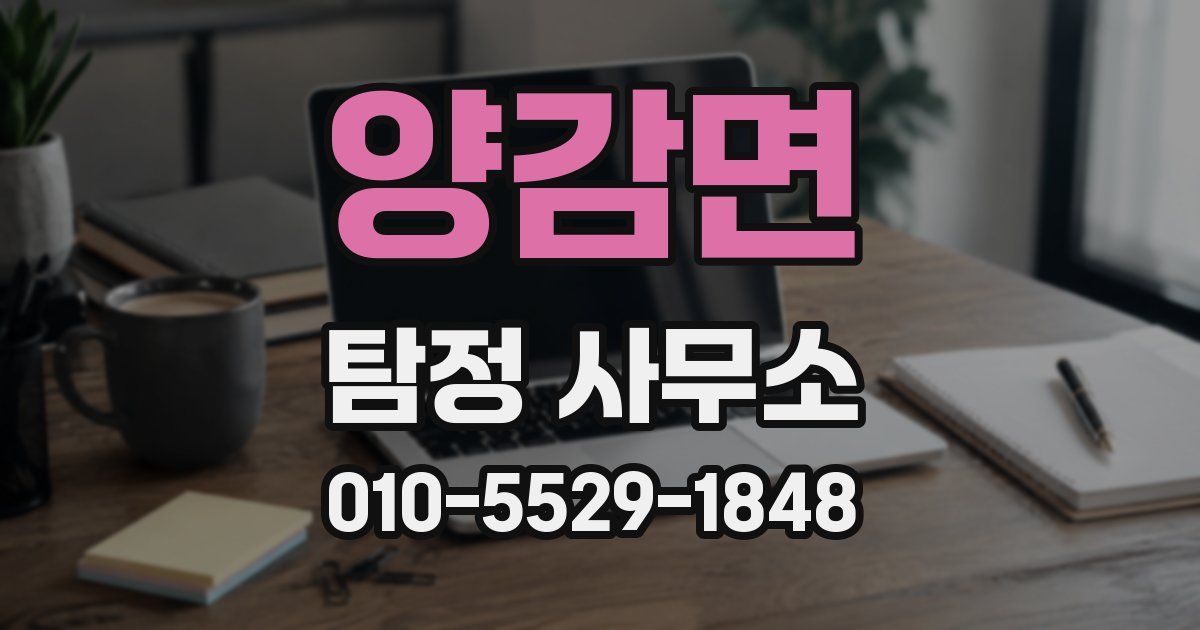 양감면 탐정 사무소