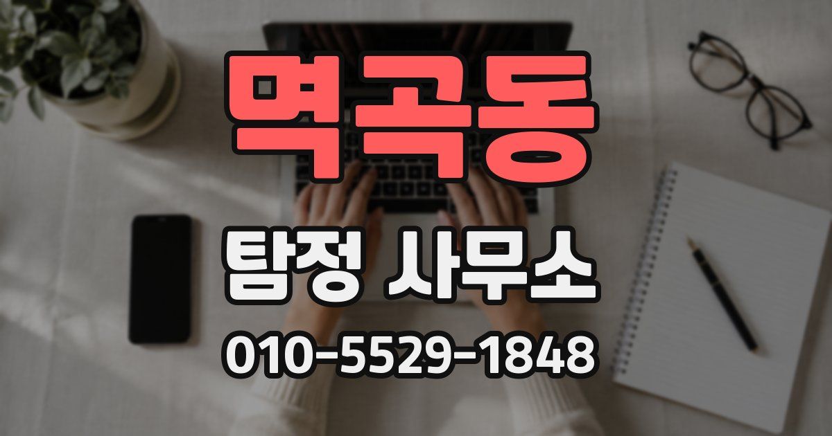 멱곡동 탐정 사무소
