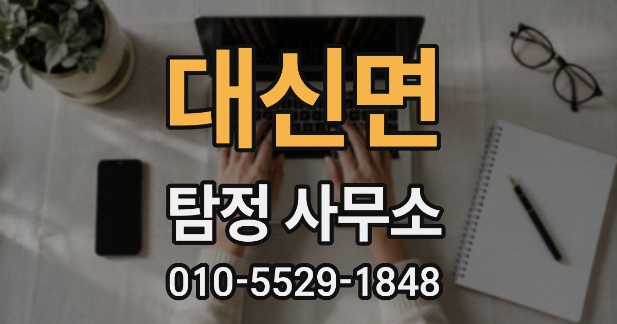대신면 탐정 사무소