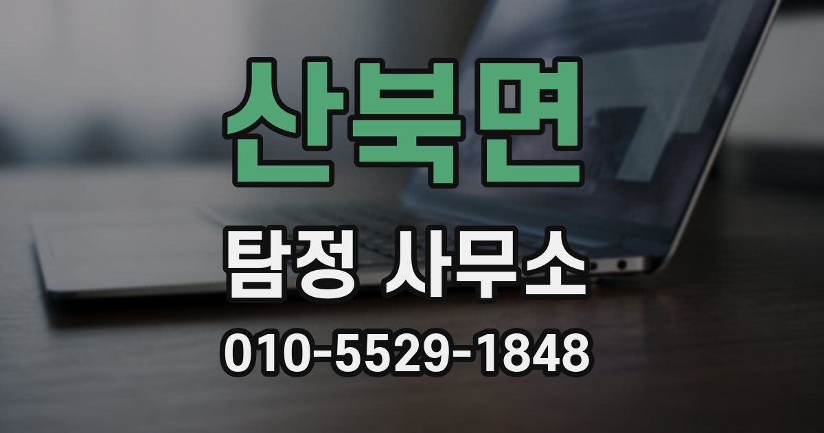 산북면 탐정 사무소