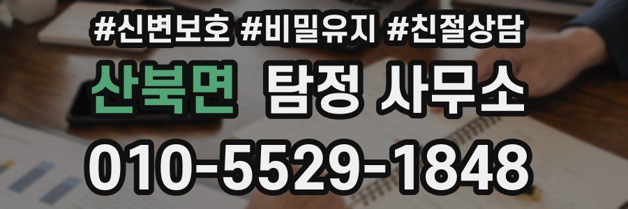 산북면 탐정 사무소