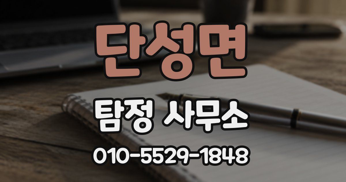 단성면 탐정 사무소
