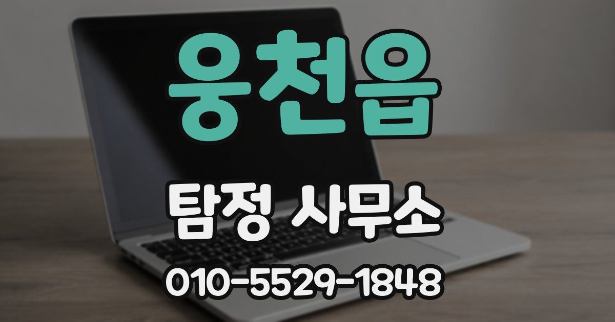 웅천읍 탐정 사무소