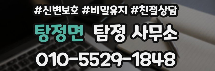 탕정면 탐정 사무소