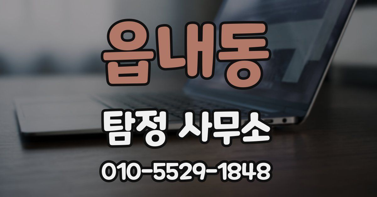 읍내동 탐정 사무소