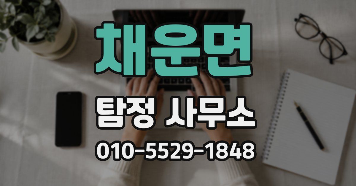 채운면 탐정 사무소