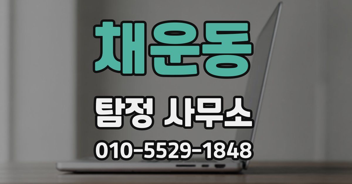 채운동 탐정 사무소