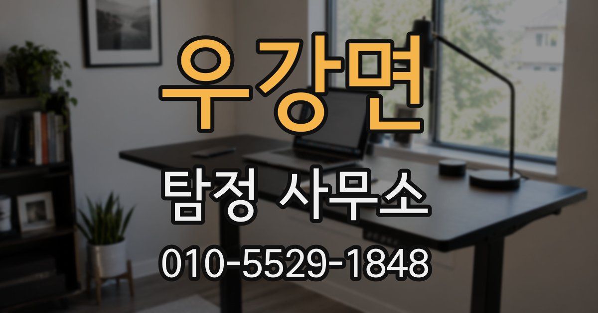 우강면 탐정 사무소