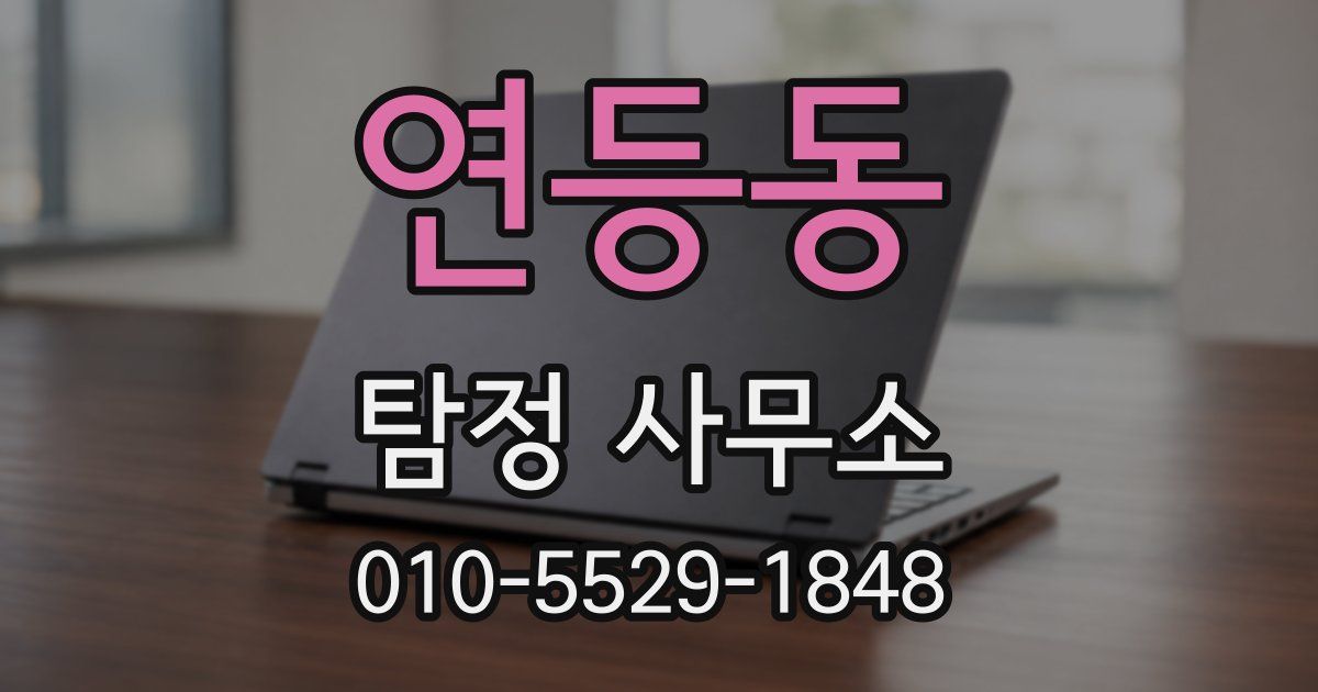 연등동 탐정 사무소