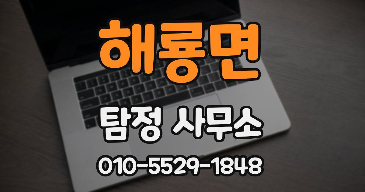 해룡면 탐정 사무소