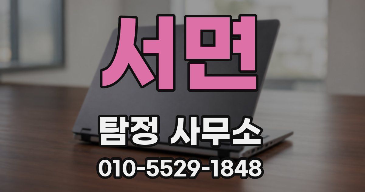 서면 탐정 사무소