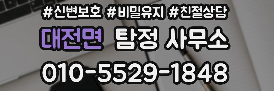 대전면 탐정 사무소