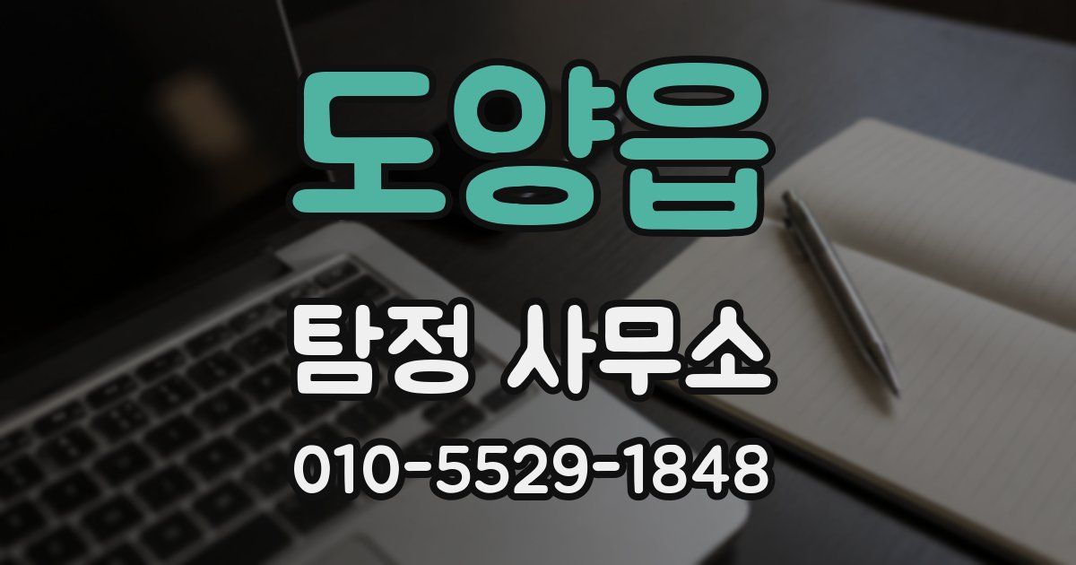 도양읍 탐정 사무소