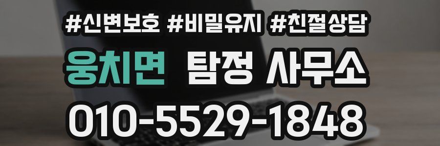 웅치면 탐정 사무소