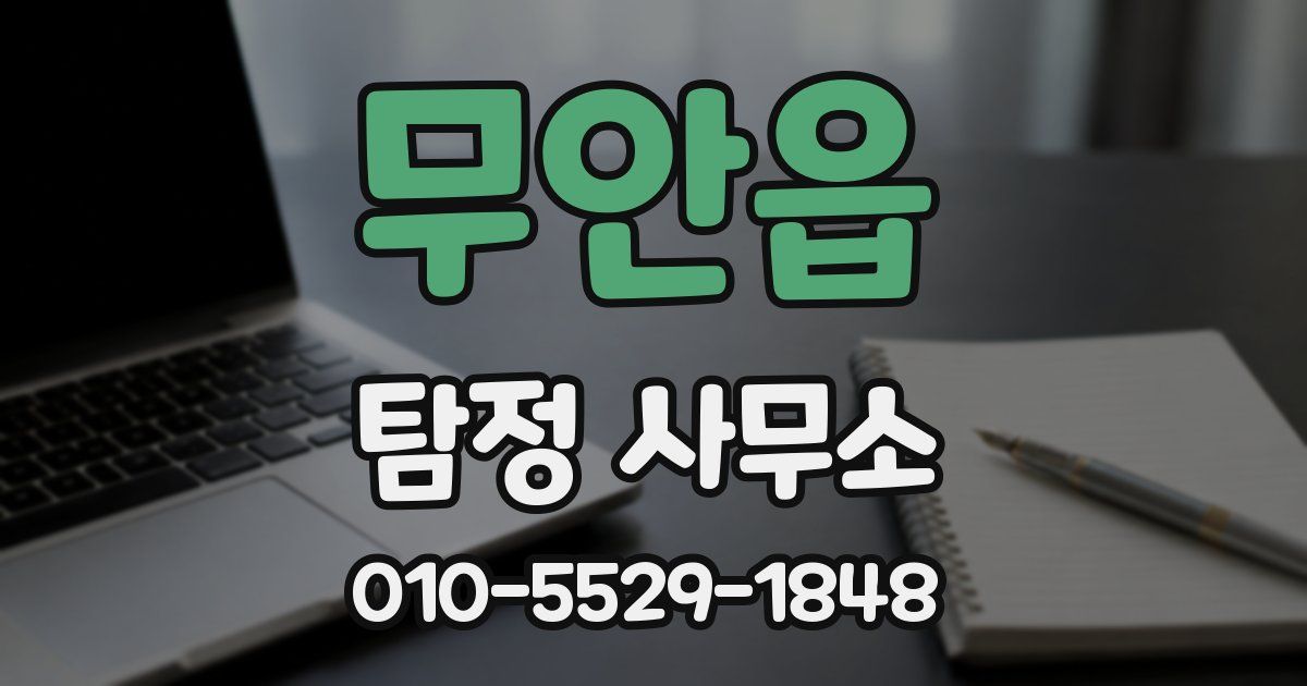 무안읍 탐정 사무소