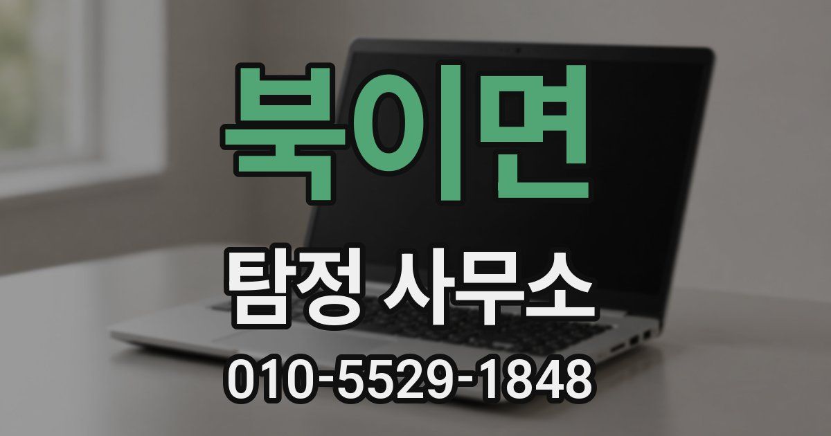 북이면 탐정 사무소