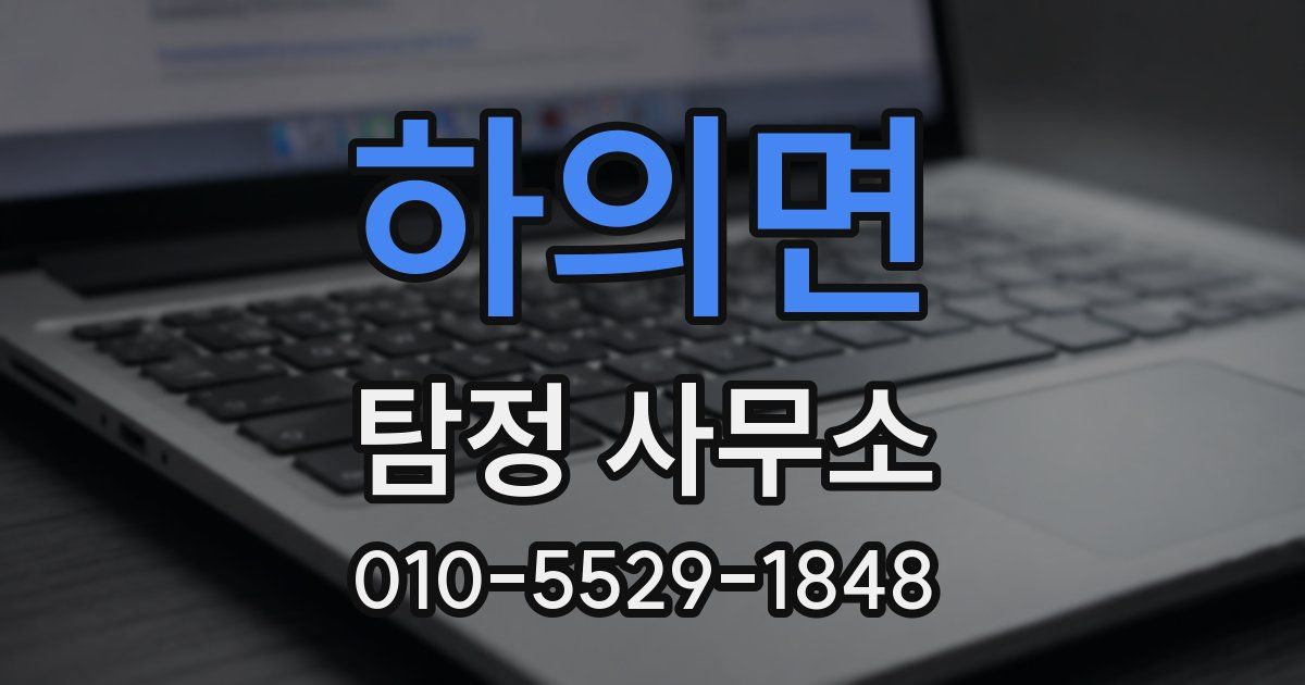 하의면 탐정 사무소