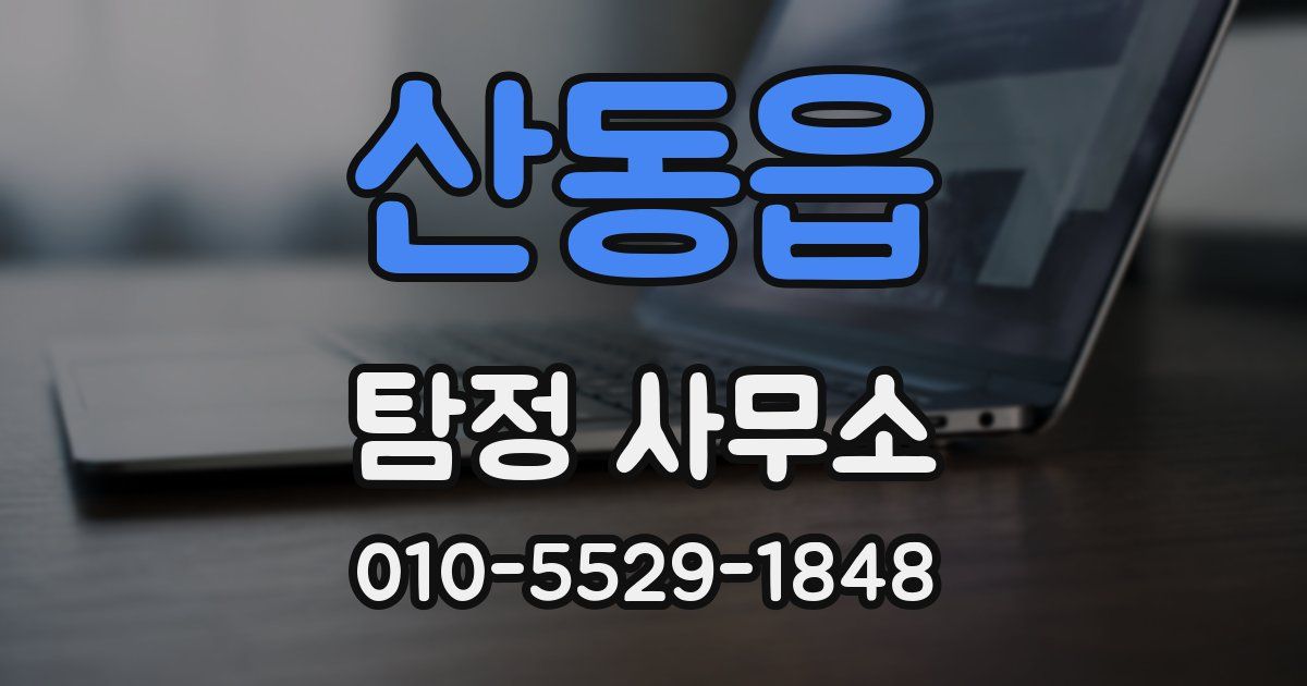 산동읍 탐정 사무소