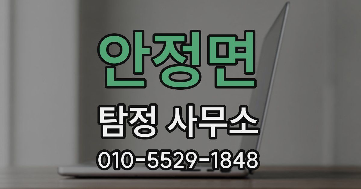 안정면 탐정 사무소